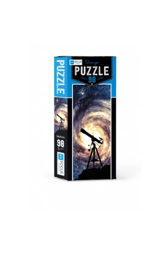 Blue Focus 98 Parça Puzzle - Telescope - Harika Puzzle