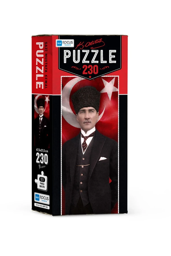 Blue Focus 230 Parça Puzzle - Gazi Mustafa Kemal