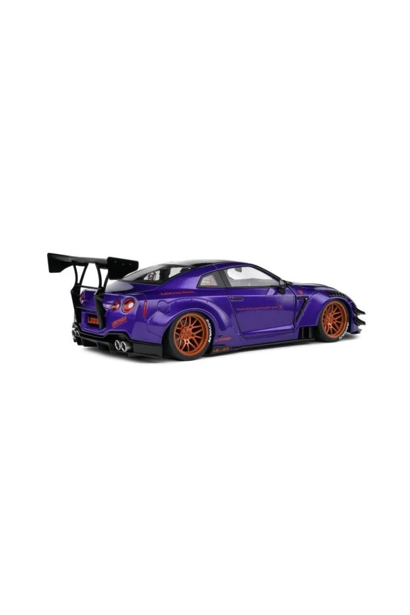 Solido Nissan Skyline GT-R (R35) LBWK Body Kit Type 2 1/18 Model Araba - Resim 4