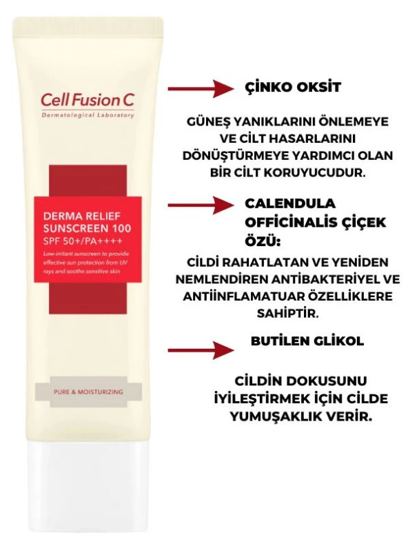 Cell Fusion C Derma Relief Sunscreen SPF50+/PA++++ 35ml+35ml Set - 3