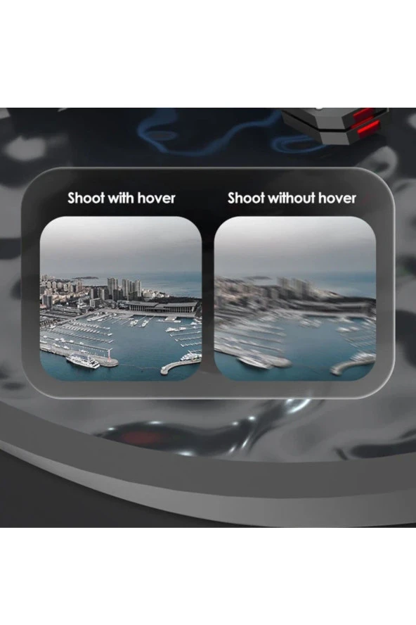 Astro 1080P HD Kameralı Drone Katlanabilir Taşıma Çantalı 4 Pervaneli Havada Stabil Kalma Sensörlü - 6