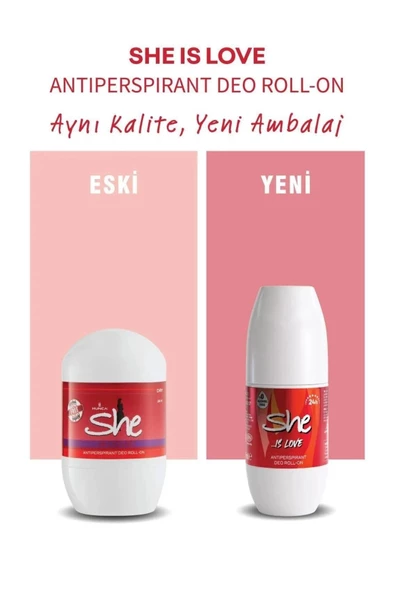 She Love Kadın Roll-on 50 ml - 2