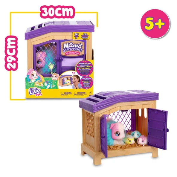 Giochi Preziosi LLP Anne ve Yavruları Oyun Seti S2-26516  GLP302000 - 6