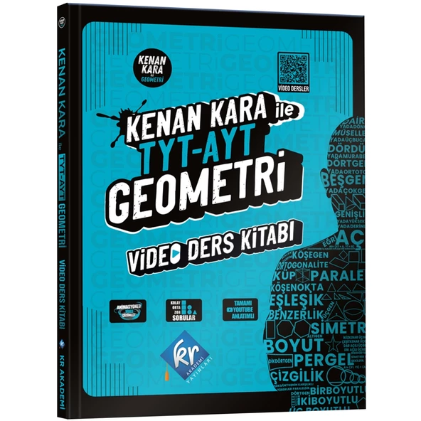 Kenan Kara İle TYT-AYT Geometri Video Ders Kitabı KR Akademi