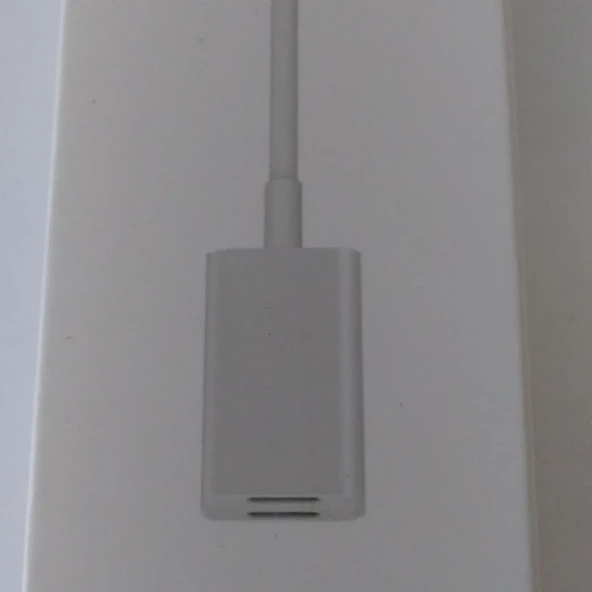 iPhone 15/15 Pro/15 Plus/15 Pro Max Macbook iPad Uyumlu 2 çıkışlı Type-C USB-C Lightning Çevirici Dönüştürücü