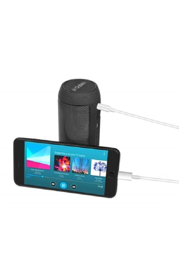 Iphone 7 8 X Max 11 12 Pro Uyumlu Lightning To Aux Kablo 1mt Araç Müzik Kulaklık Ses Aux Dönüştürücü - Resim 5