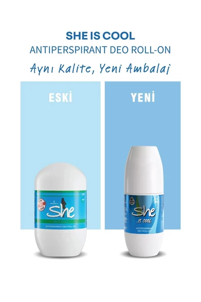 She Cool Kadın Roll-on 50 ml - 2