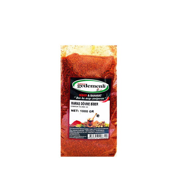 MARAŞ DÖVME BİBER 1000 GR ürün görseli