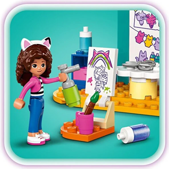 Lego Gabby's Karton Yavru Kedi ile El Sanatları 10795 Lisanslı Ürün - Resim 6