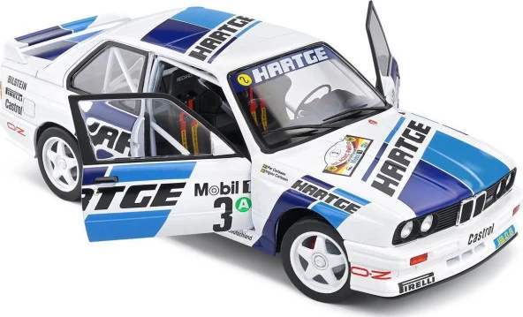 Solido 1990 Bmw E30 GR Adac Rallye Deuchland 1:18 Model Araba - Resim 3