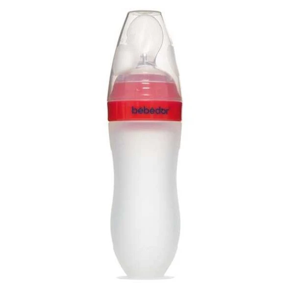 Bebedor 7509 Silikon Kaşıklı Biberon 120 ml