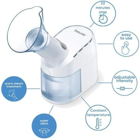 Beurer SI 40 Buhar Atomizer Sicak Su Buharı - Resim 2