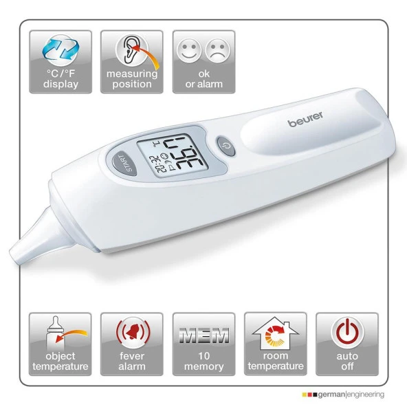 Beurer FT 58 Kulaktan Bebek Ateş ölçer - 3