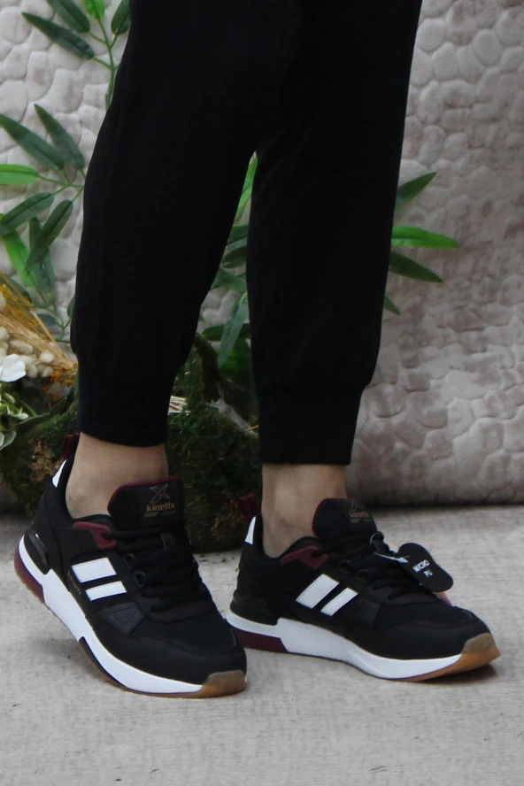 Kinetix Blaze Tx Siyah Beyaz Rahat Orijinal Ürün Erkek Spor Ayakkabı - 2