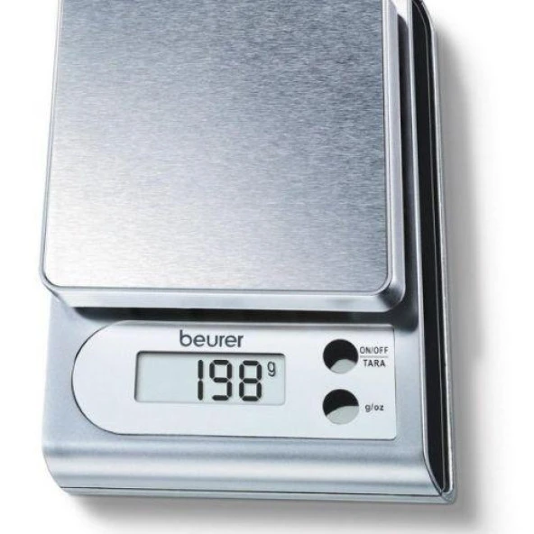 BEURER KS 22 MUTFAK TERAZİSİ MUTFAK TARTISI Baskül 3 kg - 2