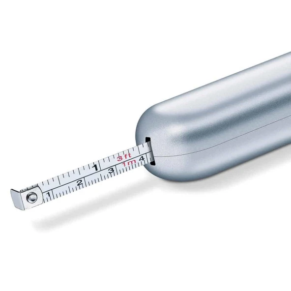 Beurer LS 06 40 kg kapasiteli Seyahat  Tartısı  ve Şerit Metresi - 3