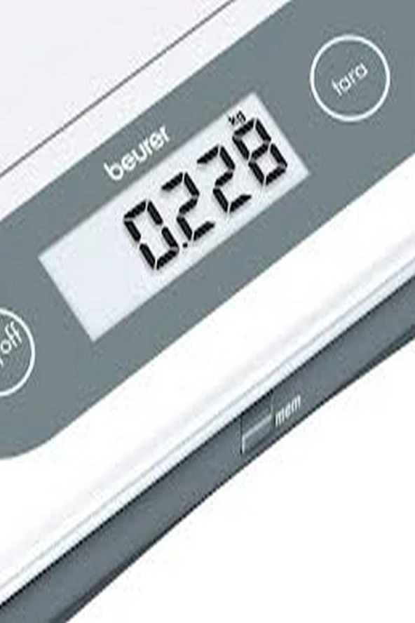 BEURER KS 59 TARTI MUTFAK EV TERAZİSİ 20 KG.KAPASİTELİ - 4
