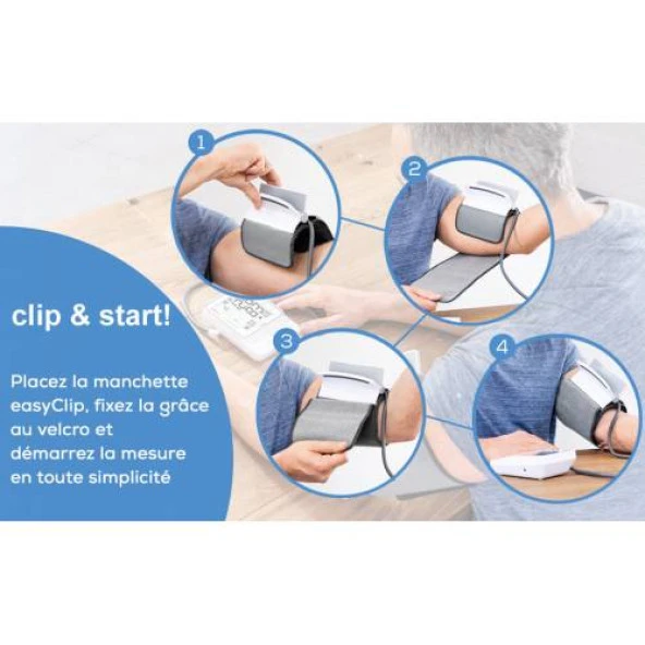 BEURER BM 51 Tansiyon Aleti Klipsli Kolay Kullanım Dijital Nabız Ölçer blood pressure - 3