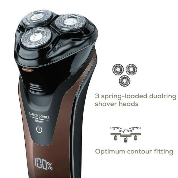 Beurer HR 8000 Döner Başlıklı Tıraş Makinesi - 2