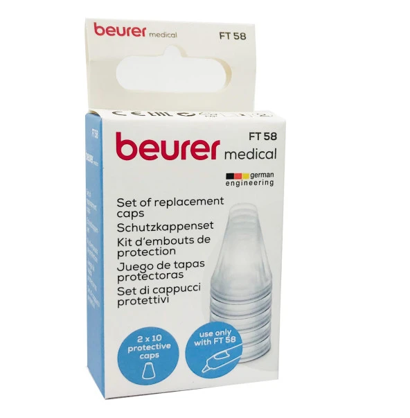 Beurer FT 58 Dijital Kulaktan Ateş Ölçer ve 20 Ad.Hijyen Kapağı - 2