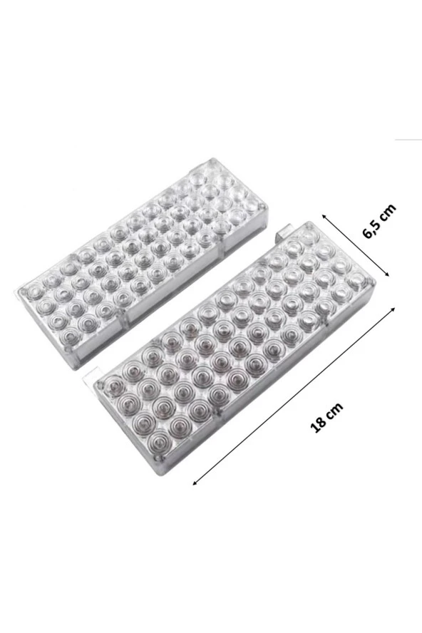 Çakar Lamba 96 Led Kırmızı-mavi Kumandalı 11 Mod - Resim 3