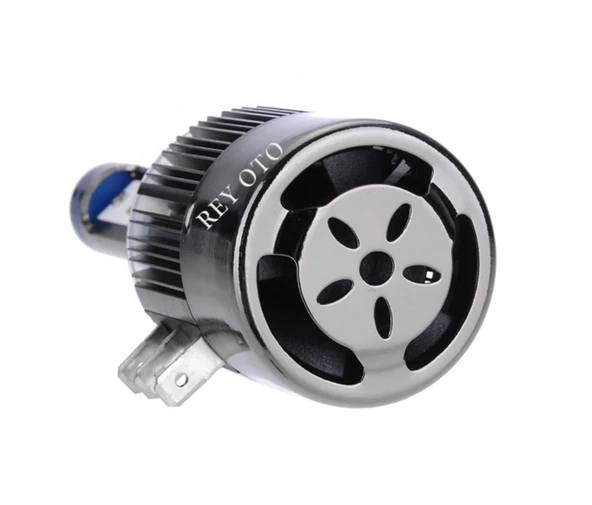 2 Adet H15 Led Xenon Şimşek Etkili Soğutucu Fanlı 8000 Lümen 6500k - 4