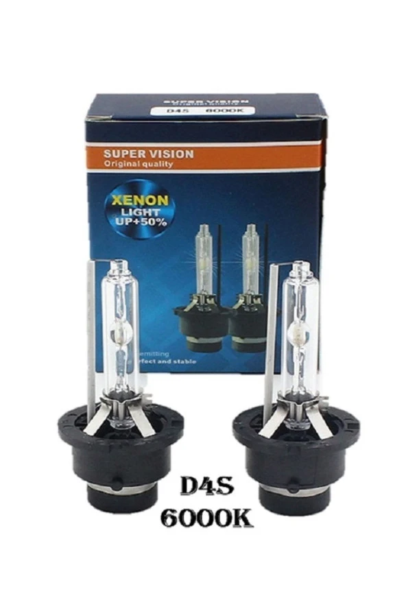 2 Adet D4S HID Xenon Far Ampulü 6000K