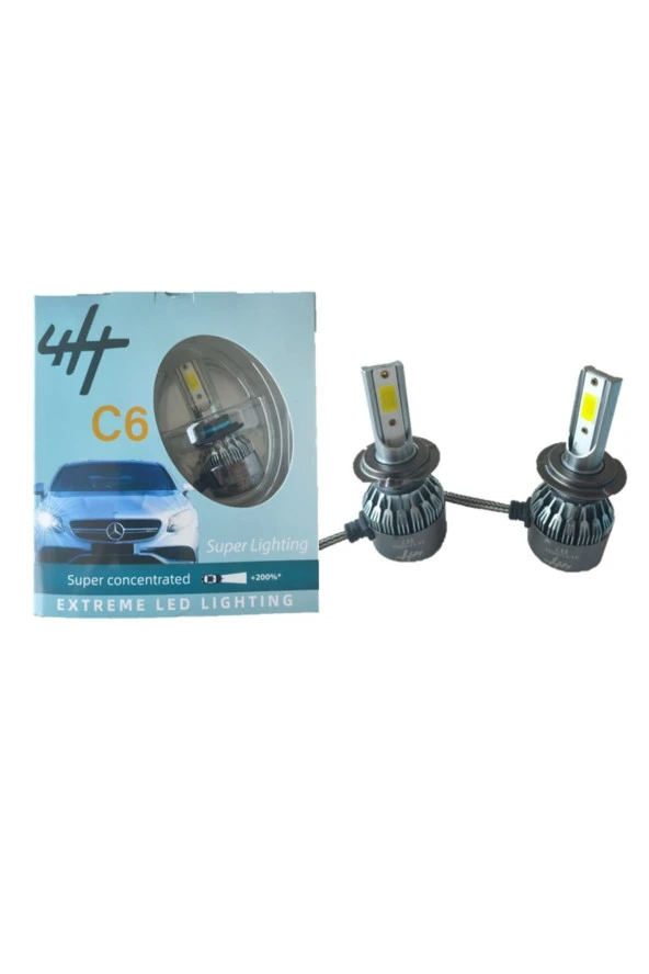 H1 Xenon Far Ampulu Şimşek Etkili Soğutma Fanlı 6500 Kelvin 8000 Lümen - Resim 2