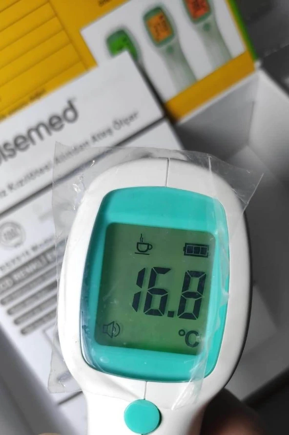 Pulsemed Renkli Ekran Temassız Kızılötesi Ateş Ölçer BSX916 - 5