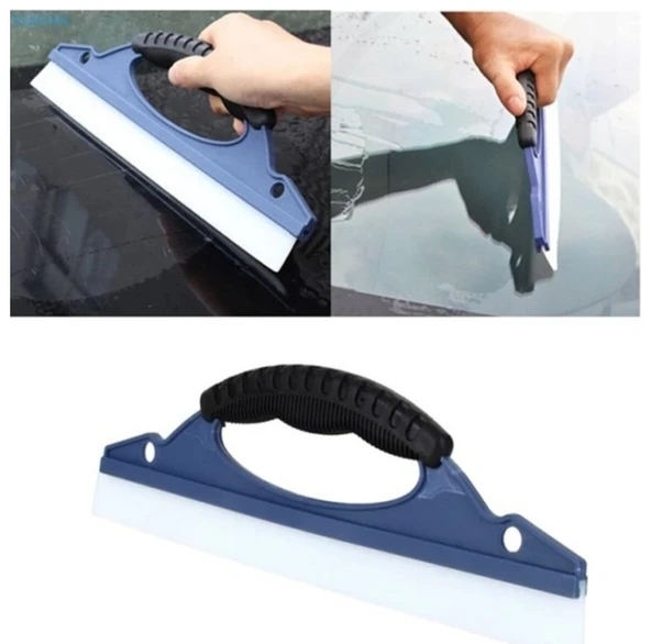 Araç Oto Cam Sil Çekçek Kurulama Aparatı Silikonlu