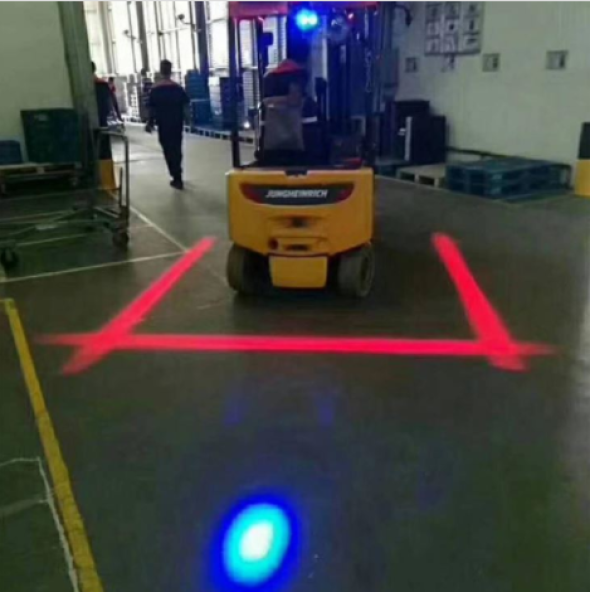 Forklift Blue Spot Mavi Güvenlik Işığı 10-80v - 3