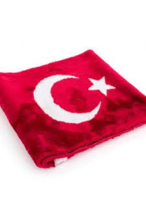 Peluş Türk Bayrağı Torpido Halısı Ay Yıldız - Resim 2