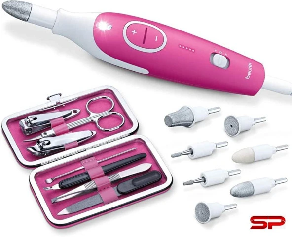 Beurer MP 44 Manikür Pedikür Seti Tırnak Bakım Seti Dahil - 7