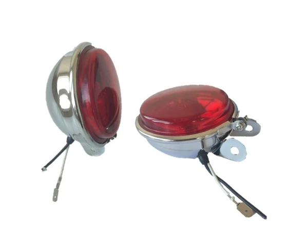 Oben 9 cm Krom Stop Lambası H3 Ampullü 2' Li - 2