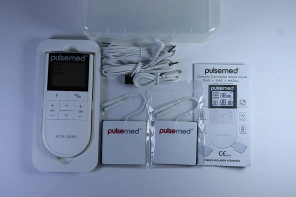 Pulsemed Tens Cihaz Tens-Ems-Masaj İşlevli Şarjedilebilir Pil ve Saklama Kutulu - 4