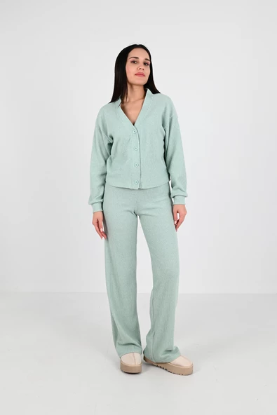 Kadın Örme Hırkalı Takım 3975-24 - 6