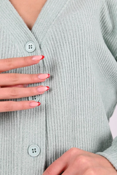 Kadın Örme Hırkalı Takım 3975-24 - 11