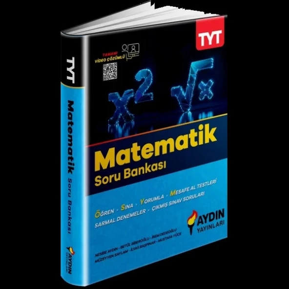 Aydın Yayınları TYT Matematik Soru Bankası ürün görseli