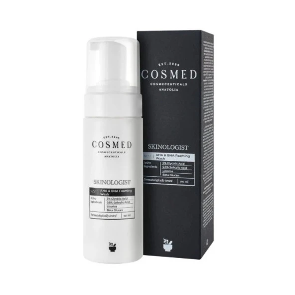 Cosmed Skinologist Aha & Bha Foamng Wash 150 ml