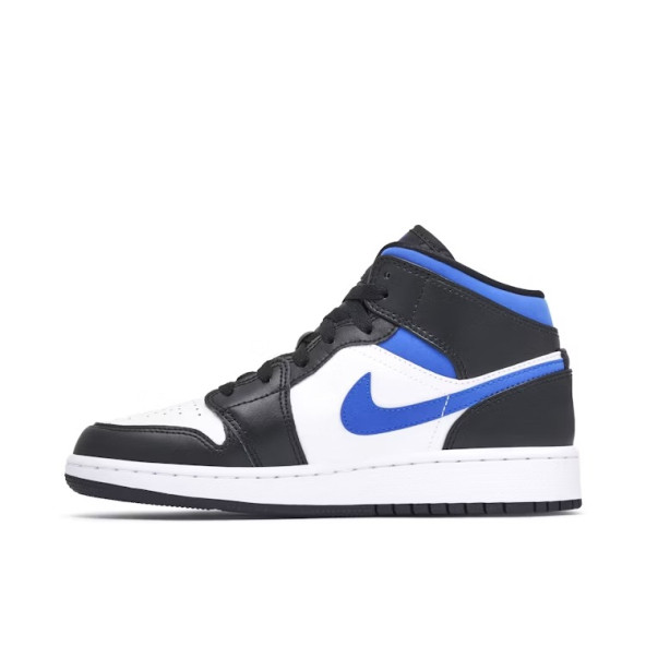 Nike Air Jordan 1 Mid Black Royal 554724-140 - 3