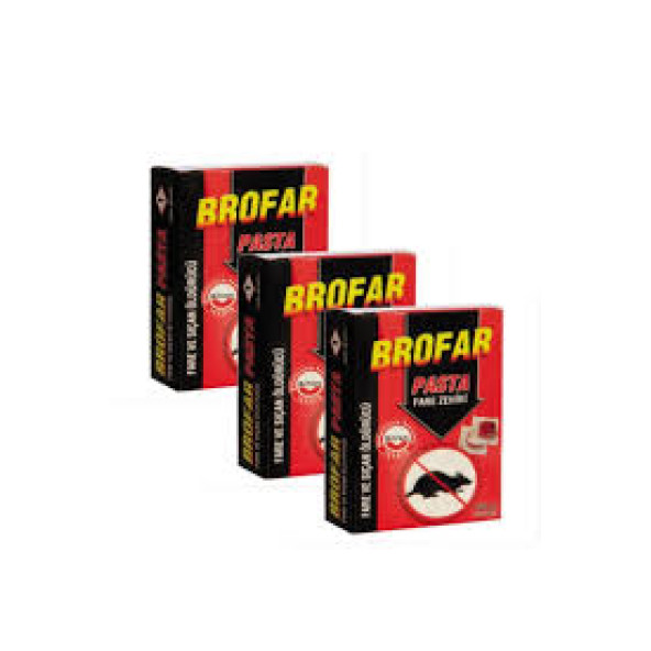 Brofar Pasta Fare Zehiri 100gr (10x10gr) 3 KUTU toplam 30 adet pasta