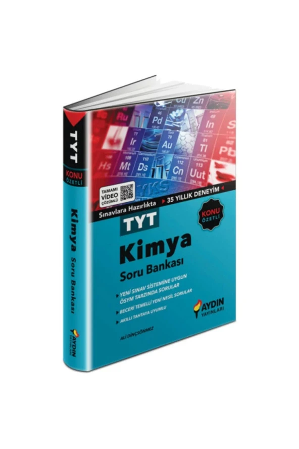 AYDIN YAYINLARI TYT Kimya Konu Özetli Soru Bankası