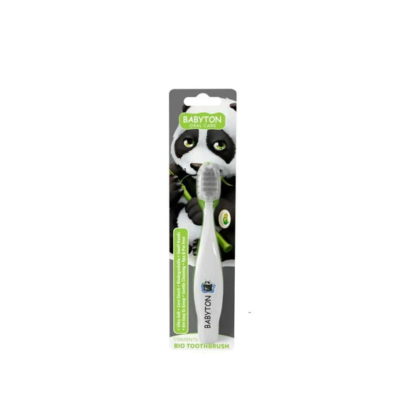Babyton Oral Care Bio Yumuşak Diş Fırçası - Panda