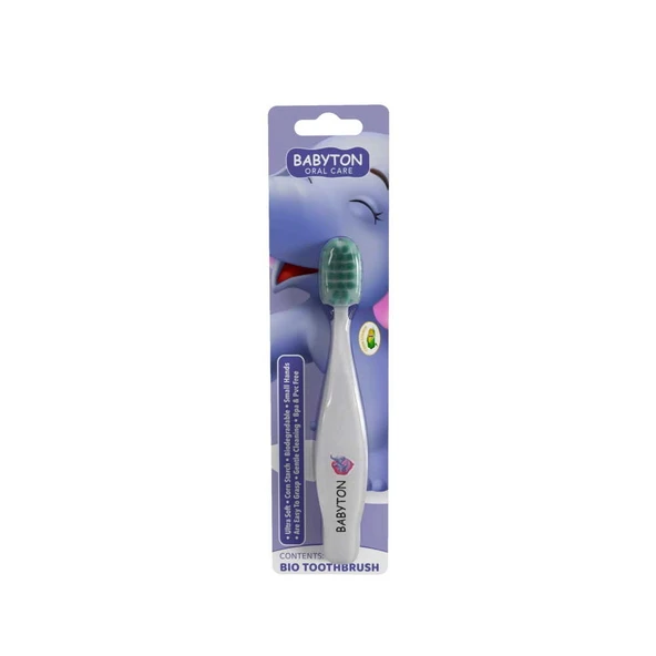 Babyton Oral Care Bio Yumuşak Diş Fırçası - Fil