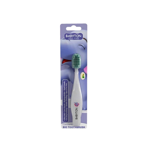 Babyton Oral Care Bio Yumuşak Diş Fırçası - Fil