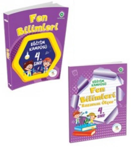 5 Renk 4. Sınıf Fen Bilimleri Eğitim Kampüsü 2 Kitap