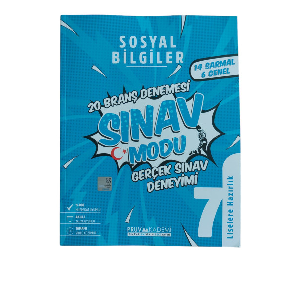 PRUVA AKADEMİ 7.SINIF SOSYAL BİLGİLER SINAV MODU