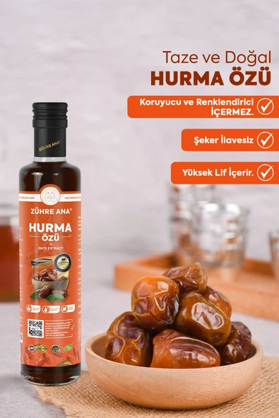 Zühre Ana Hurma Özü 350 Gr - Resim 3