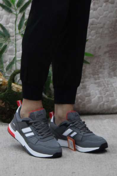 Kinetix Blaze Tx Gri Rahat Orijinal Ürün Erkek Spor Ayakkabı - Resim 2