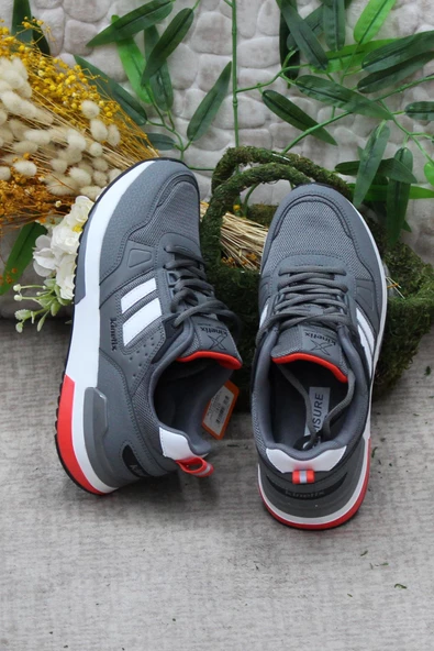 Kinetix Blaze Tx Gri Rahat Orijinal Ürün Erkek Spor Ayakkabı - Resim 6